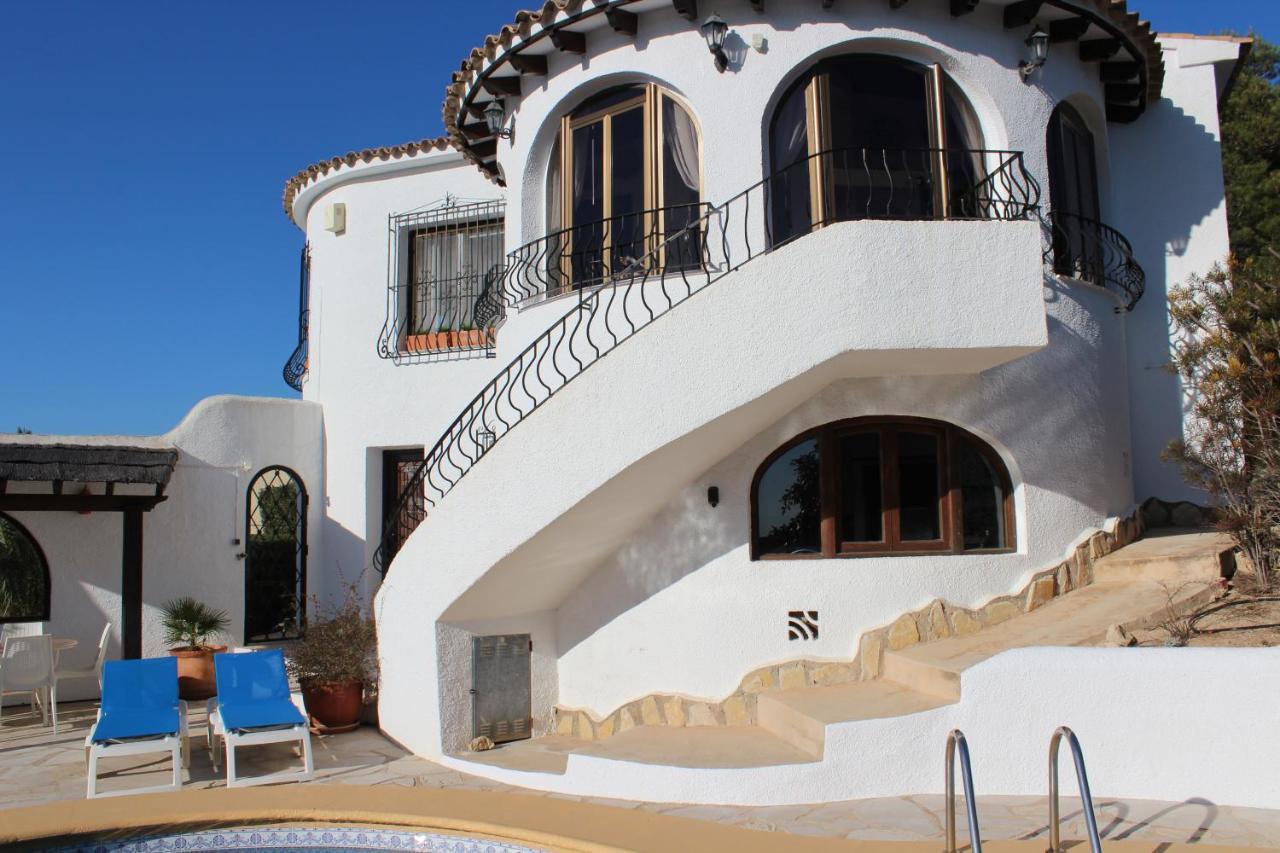 La Madrugada - Luxury Moraira Villa With Sea Views And Private Heated Pool المظهر الخارجي الصورة