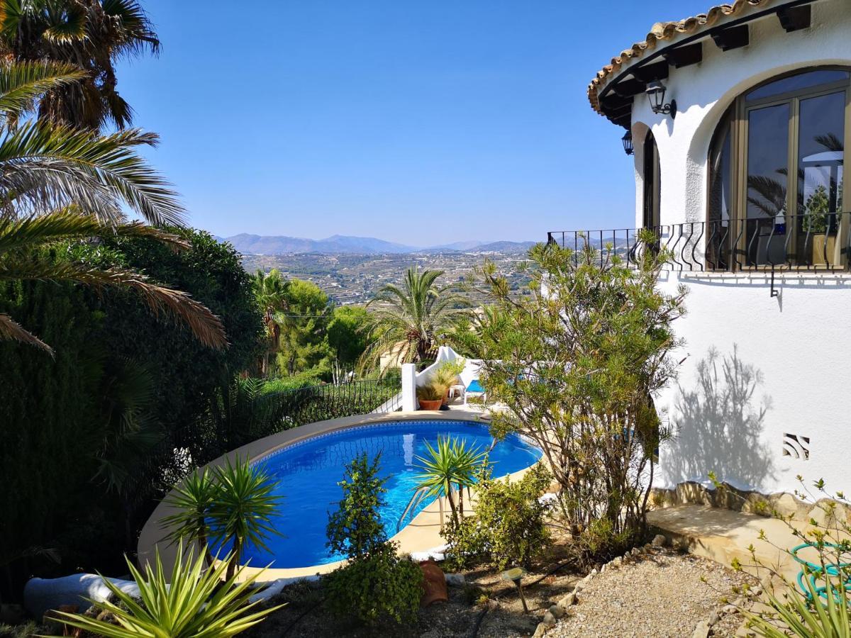 La Madrugada - Luxury Moraira Villa With Sea Views And Private Heated Pool المظهر الخارجي الصورة