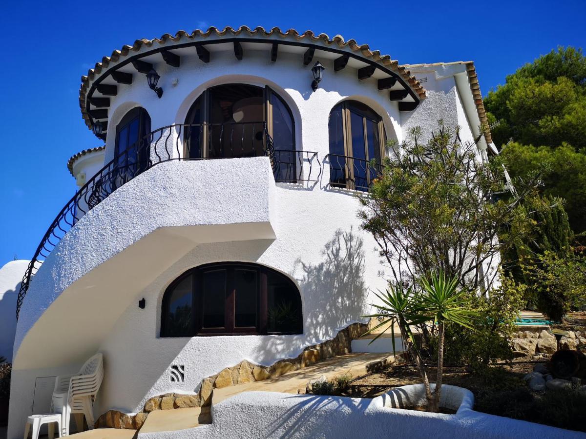 La Madrugada - Luxury Moraira Villa With Sea Views And Private Heated Pool المظهر الخارجي الصورة