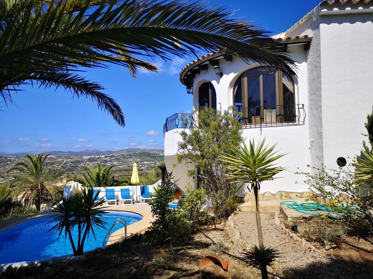 La Madrugada - Luxury Moraira Villa With Sea Views And Private Heated Pool المظهر الخارجي الصورة